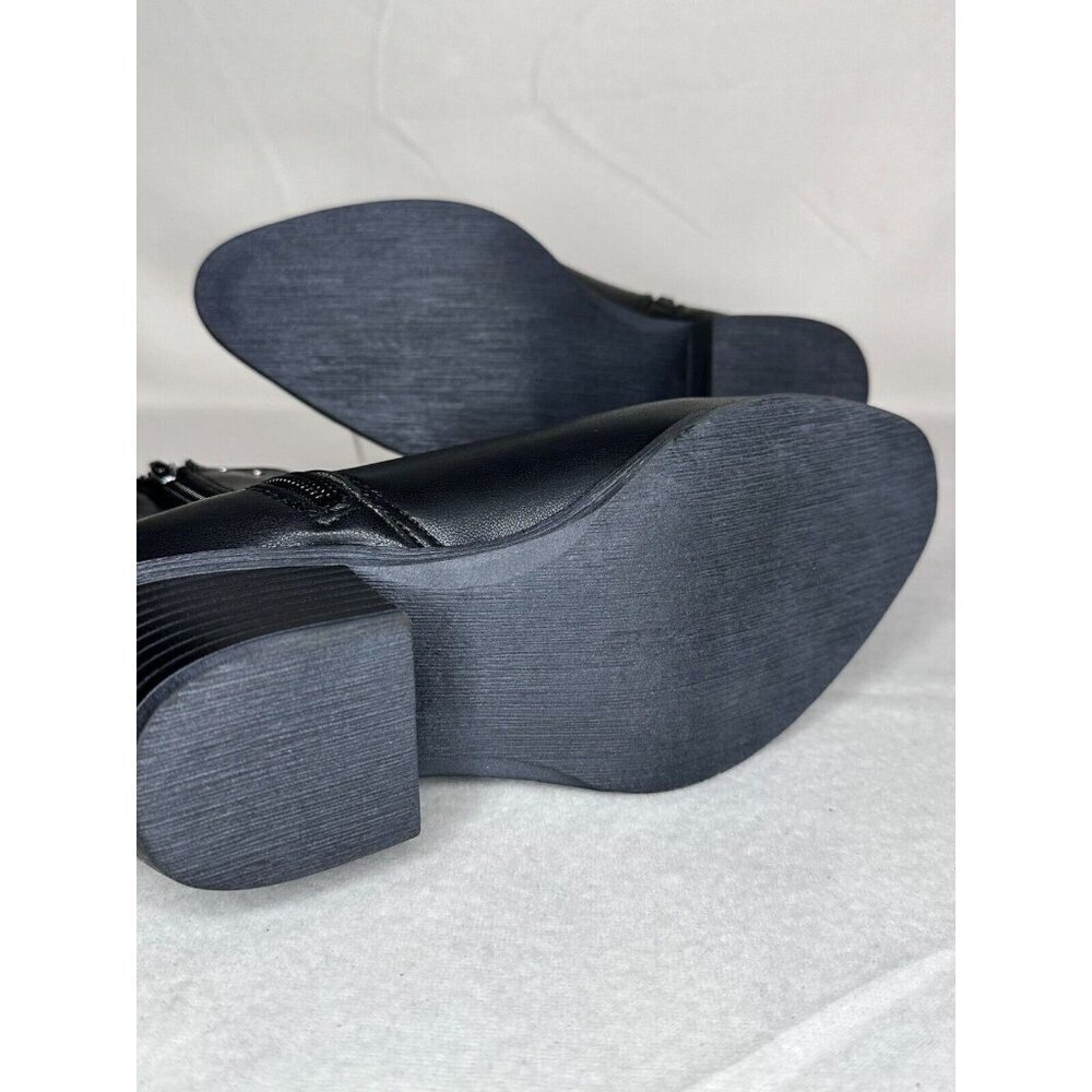 BP by Nordstrom Wylie Black Ankle Boot Size 6 Bootie - Picture 12 of 14